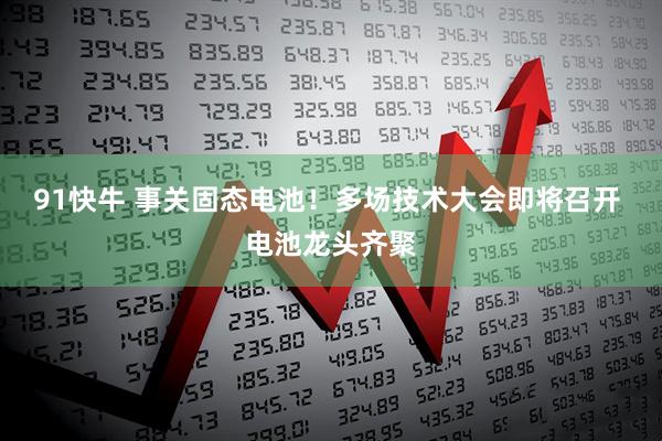 91快牛 事关固态电池！多场技术大会即将召开 电池龙头齐聚