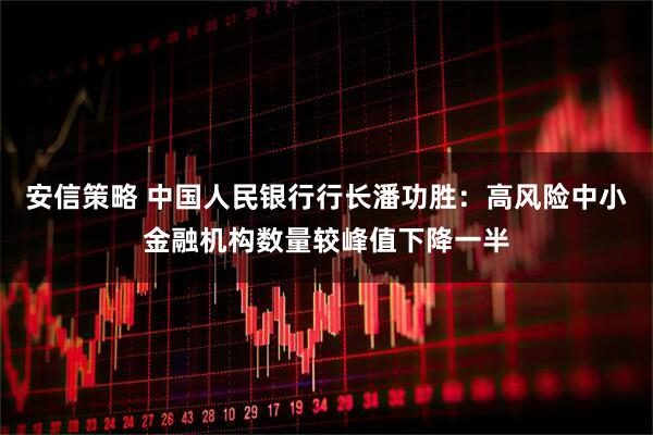 安信策略 中国人民银行行长潘功胜：高风险中小金融机构数量较峰值下降一半